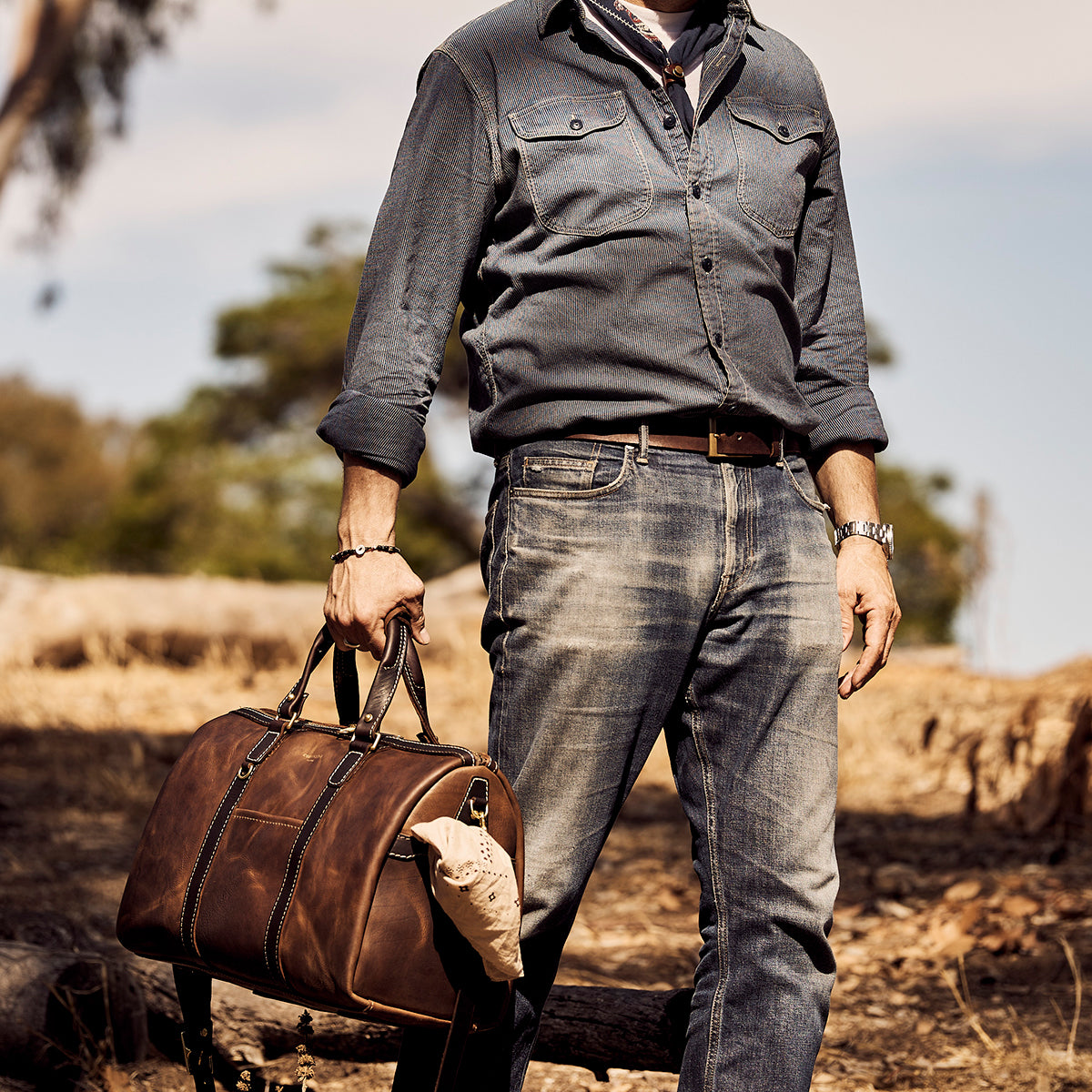 No.007 Duffel | Horsehide Espresso