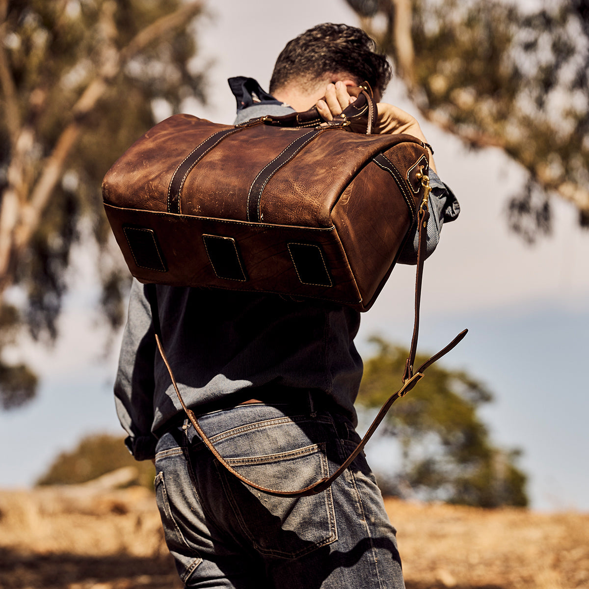 No.007 Duffel | Horsehide Espresso