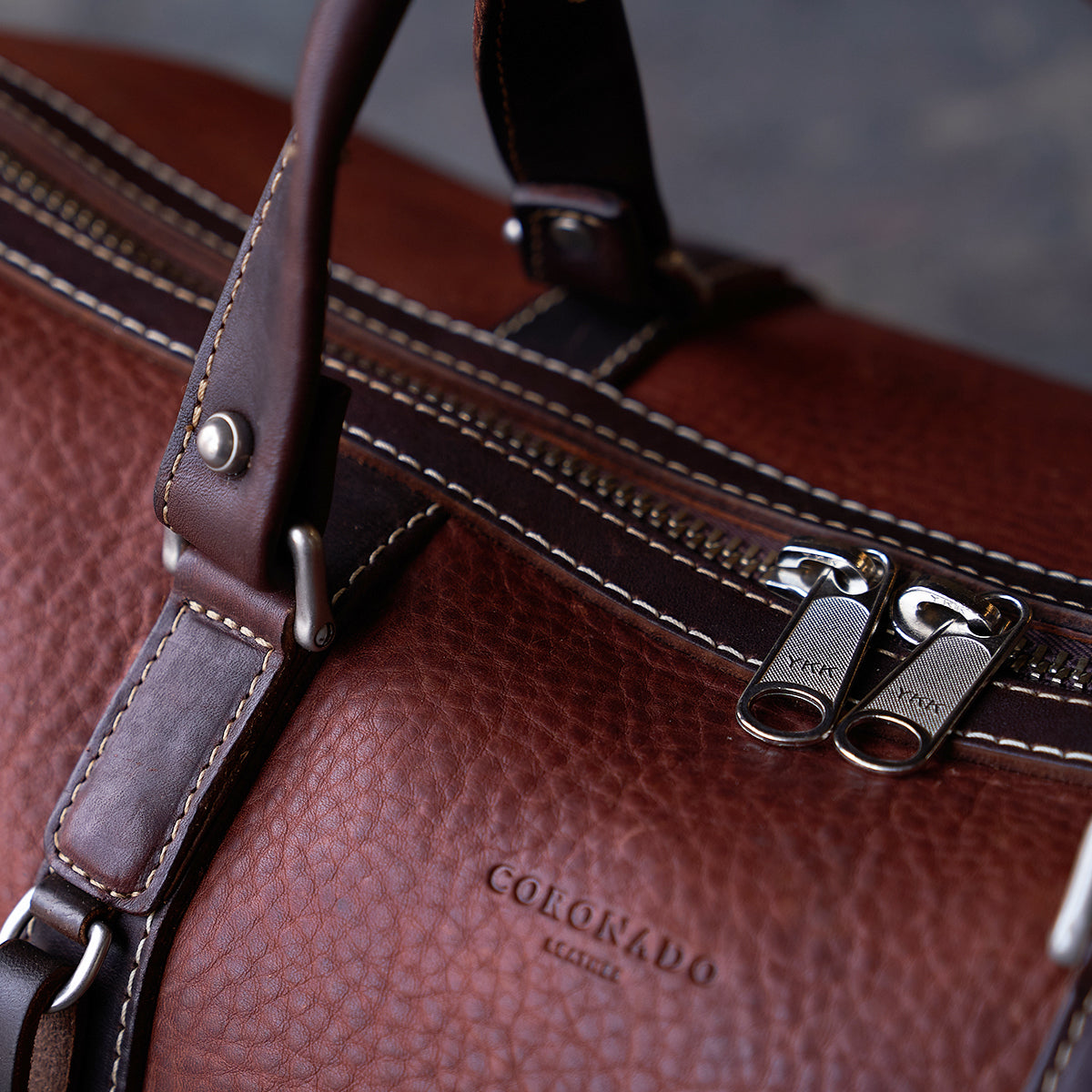 The Duffel No.007 (Waxed Cognac)