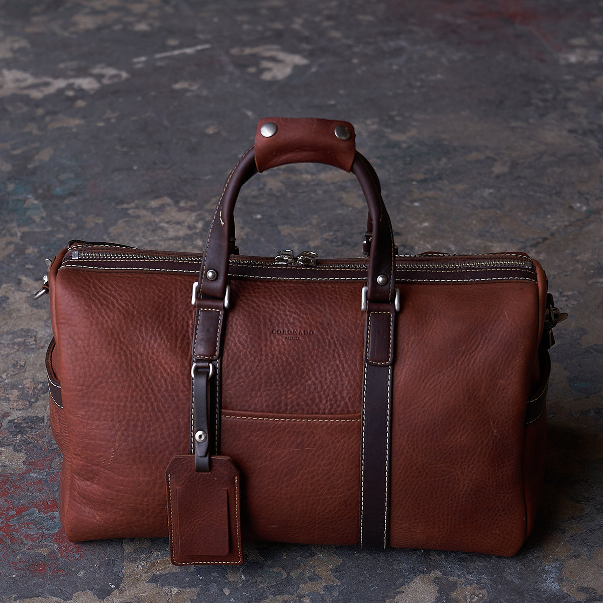 The Duffel No.007 (Waxed Cognac)