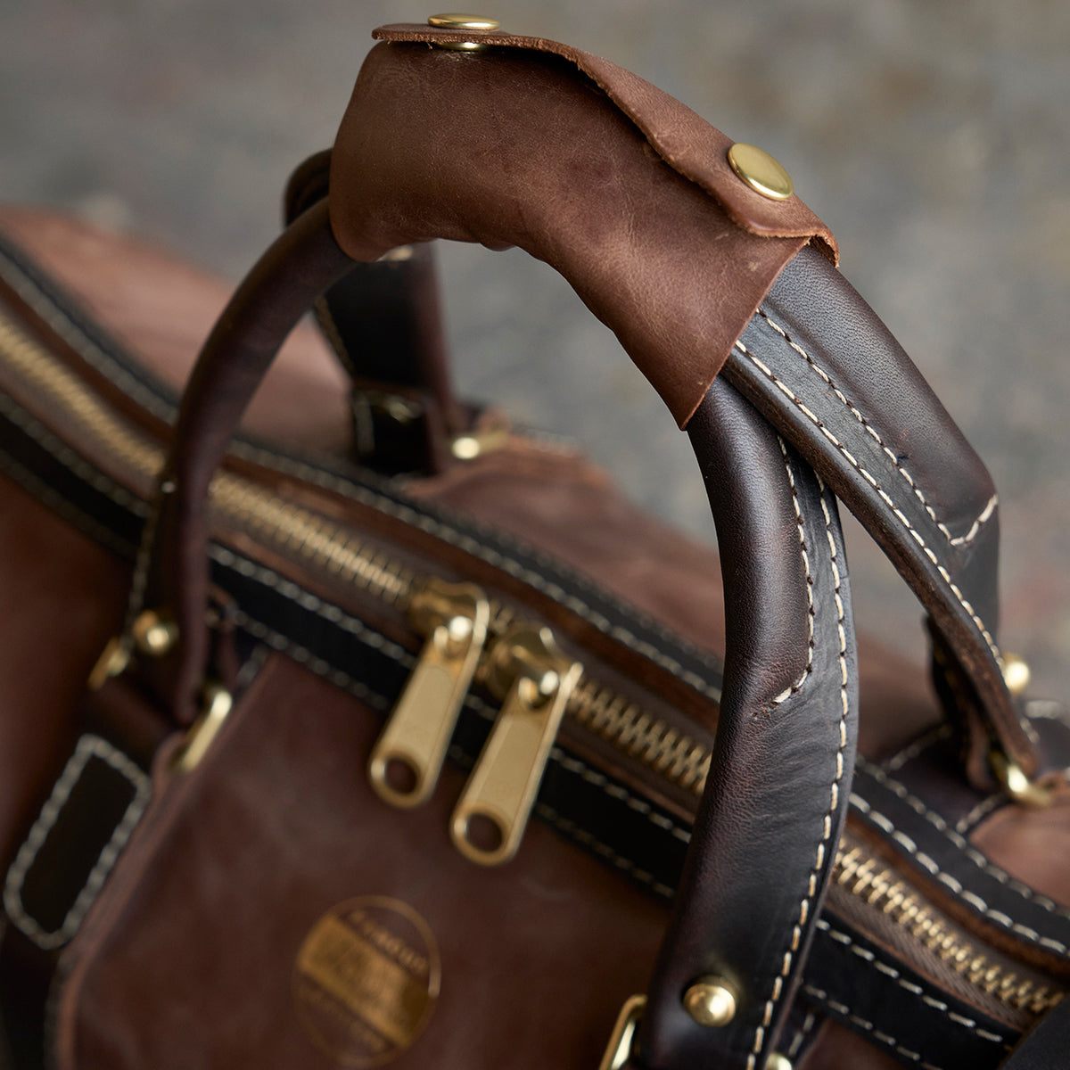 No.007 Duffel | Horsehide Natural
