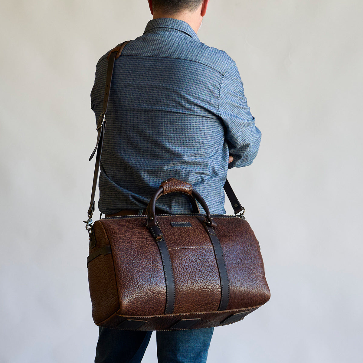 No.007 Duffel | Bison Walnut