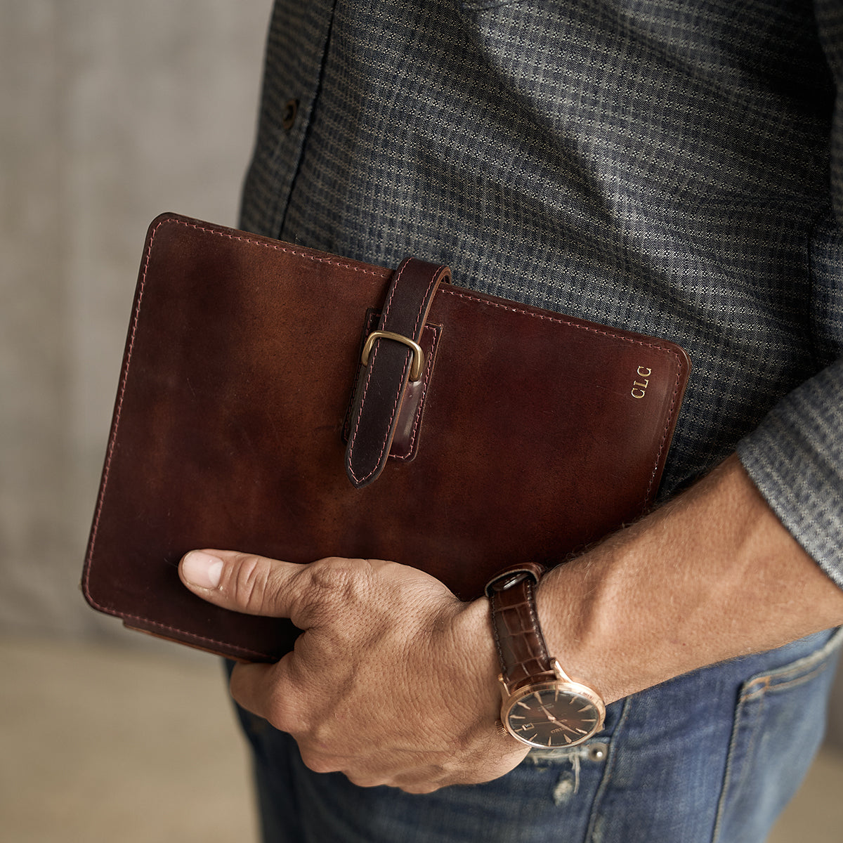 Shell Cordovan Folio No.218 (LE Marbled)