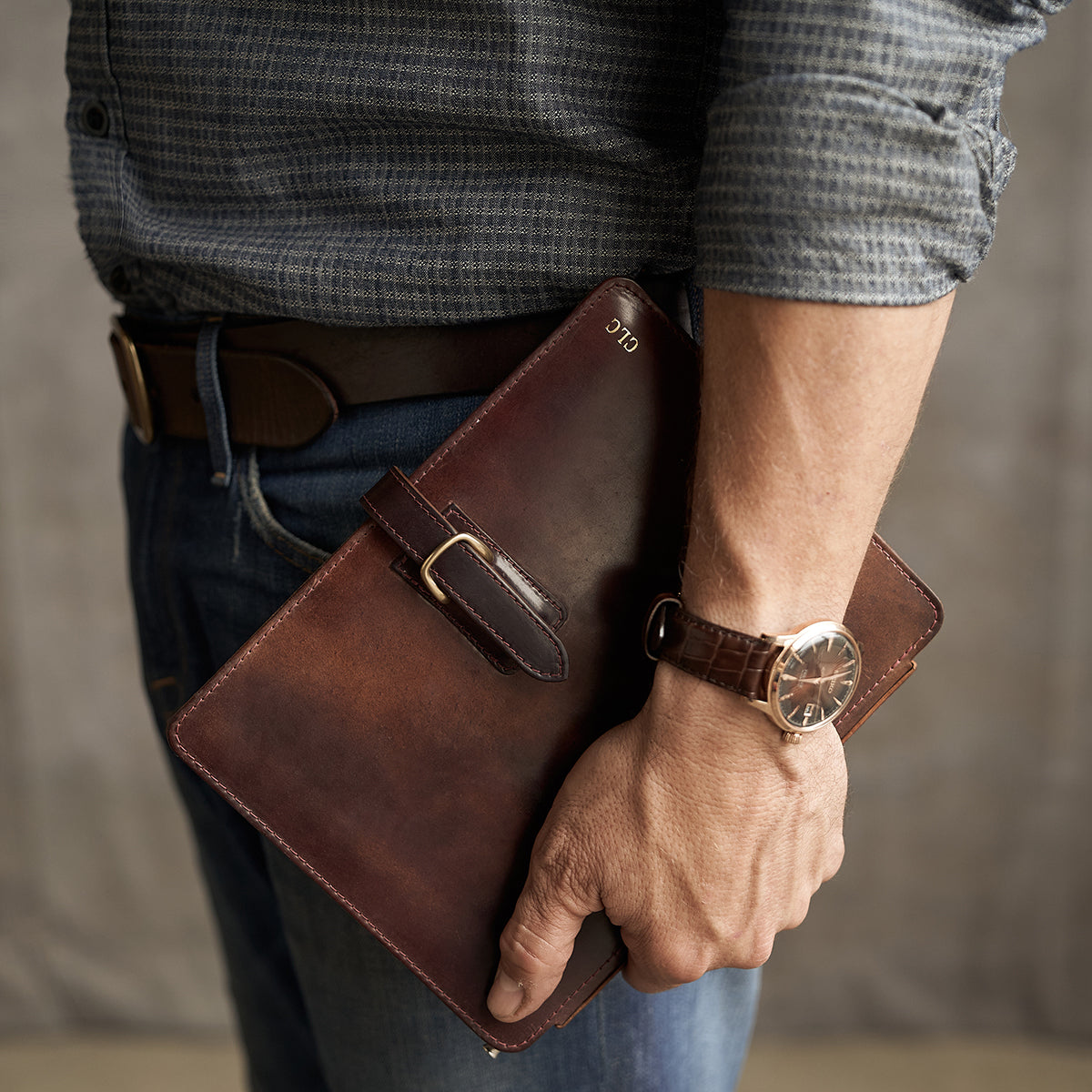 Shell Cordovan Folio No.218 (LE Marbled)