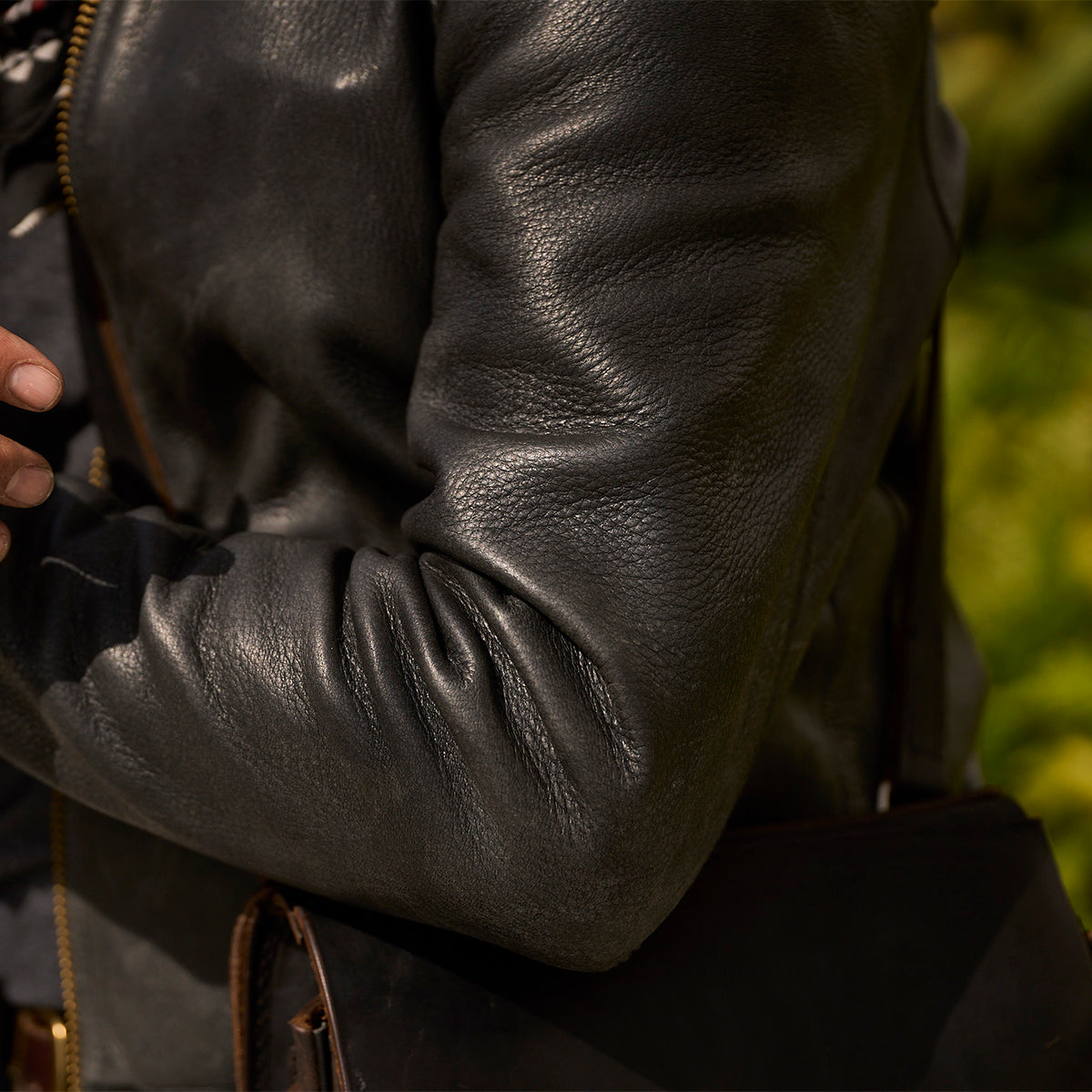 Horween® Deerskin Garrison No.312 | Utica Black