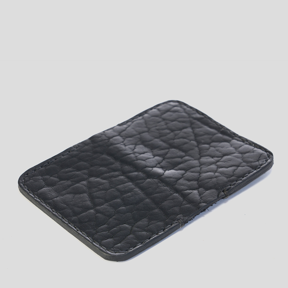 No.14 Heritage Silver Clip Wallet | Black Bison