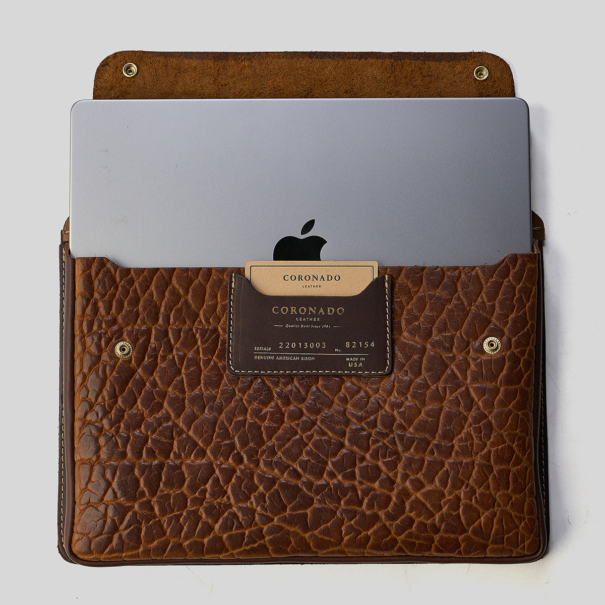 Shrunken Bison & Horween® Hard Cases