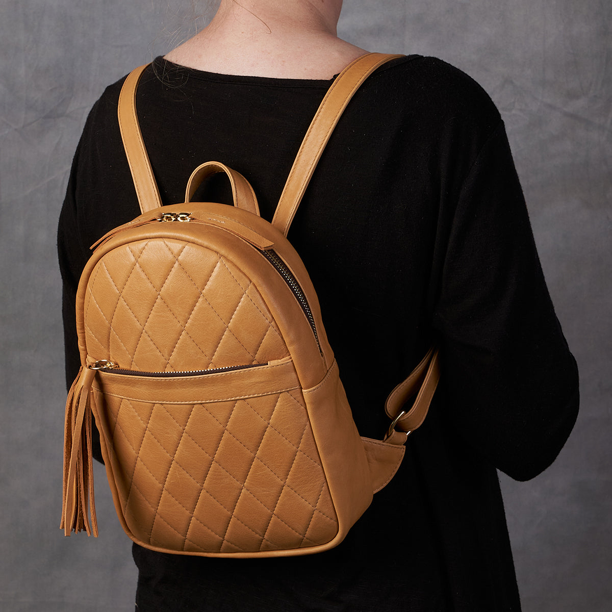 Loma Backpack (Diamond Quilted)