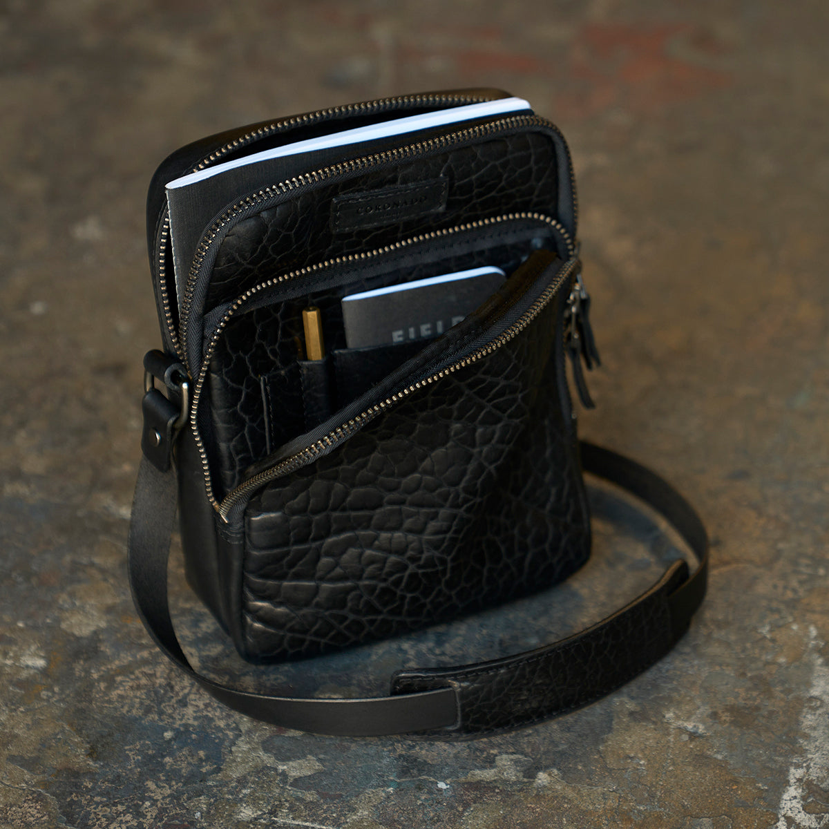 Men's Jackson Crossbody No.172 (Black)