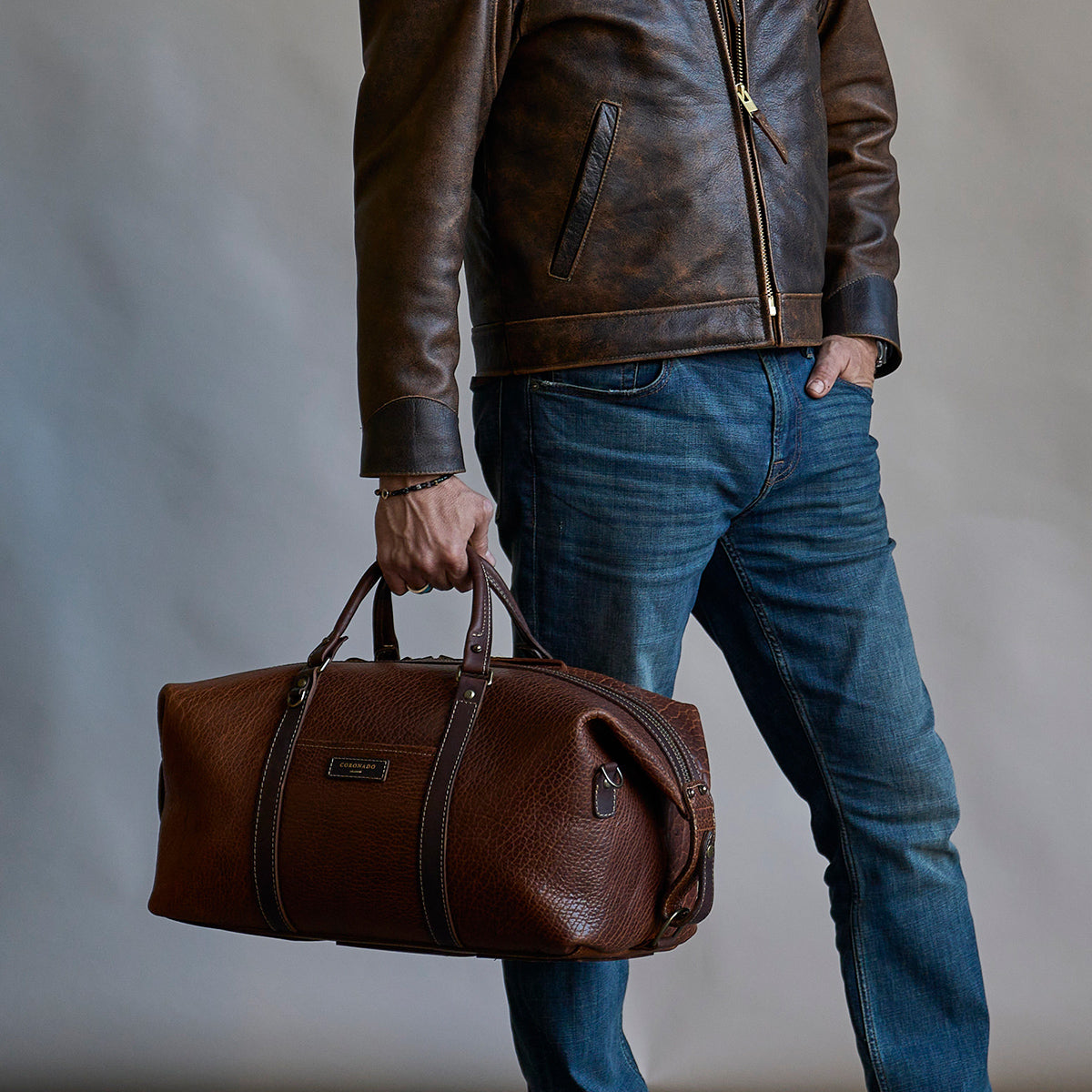 No.105 Duffel | Bison Walnut