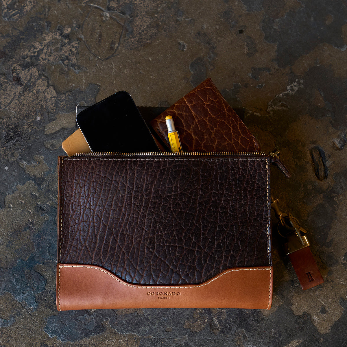 Jackson Bison Utility Pouch No.194 | Brown LE x 25