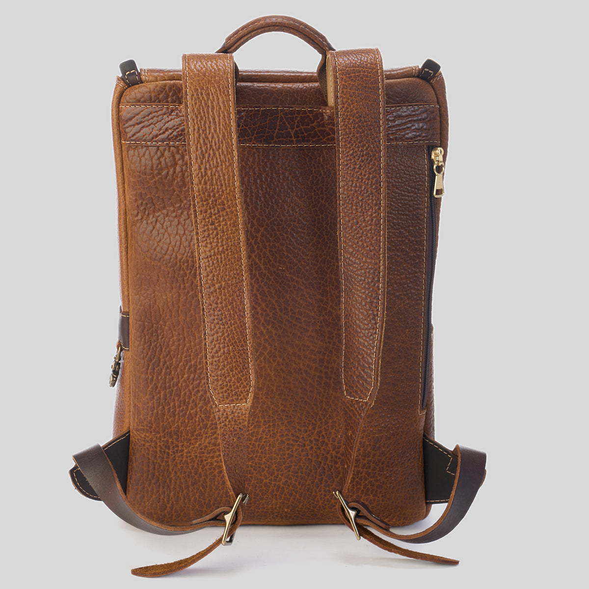 Top-Zip Bison Backpack No. 745
