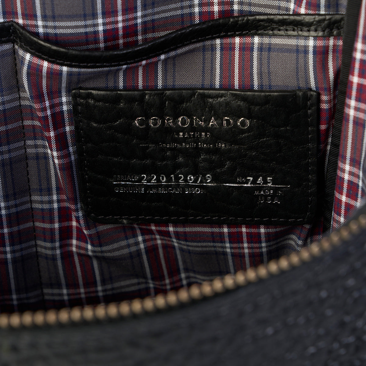 Top-Zip Bison Backpack No. 745 | NEW L.E.