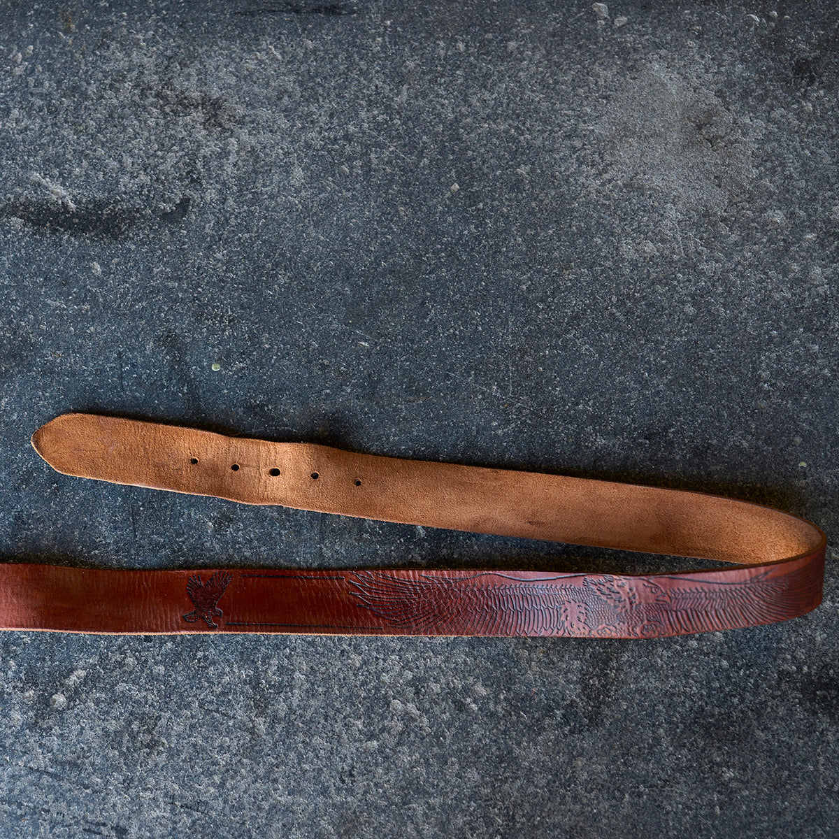 No.795 Vintage Embossed Belt | San Francisco