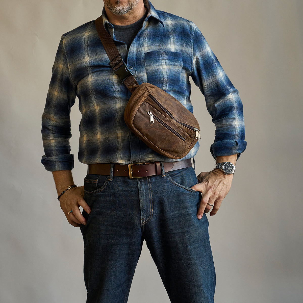 The Stealth Pac® | Bison or Steerhide
