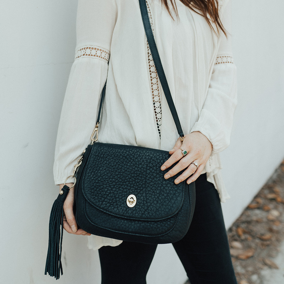 Bison Crossbody Flap