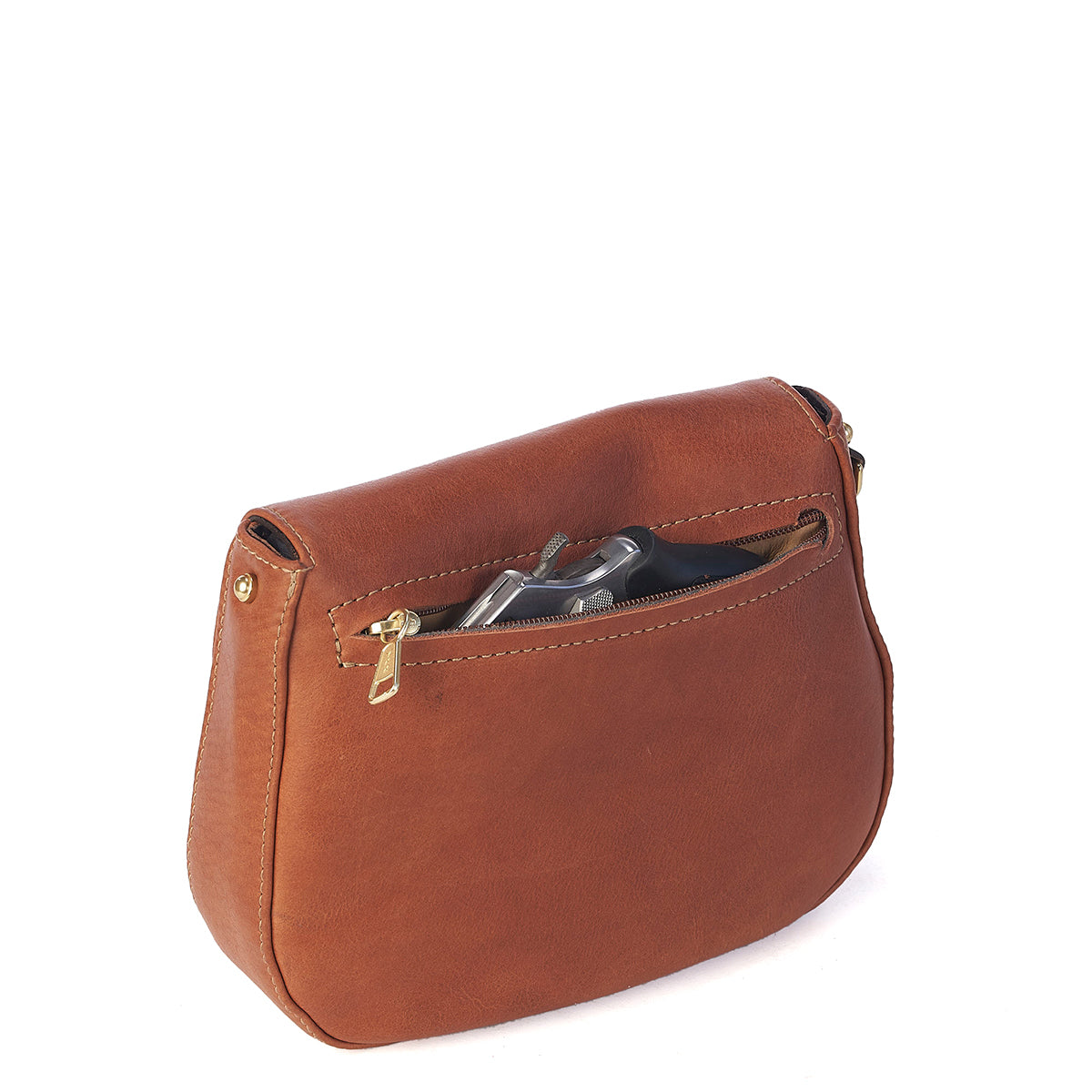 Bison Crossbody Flap