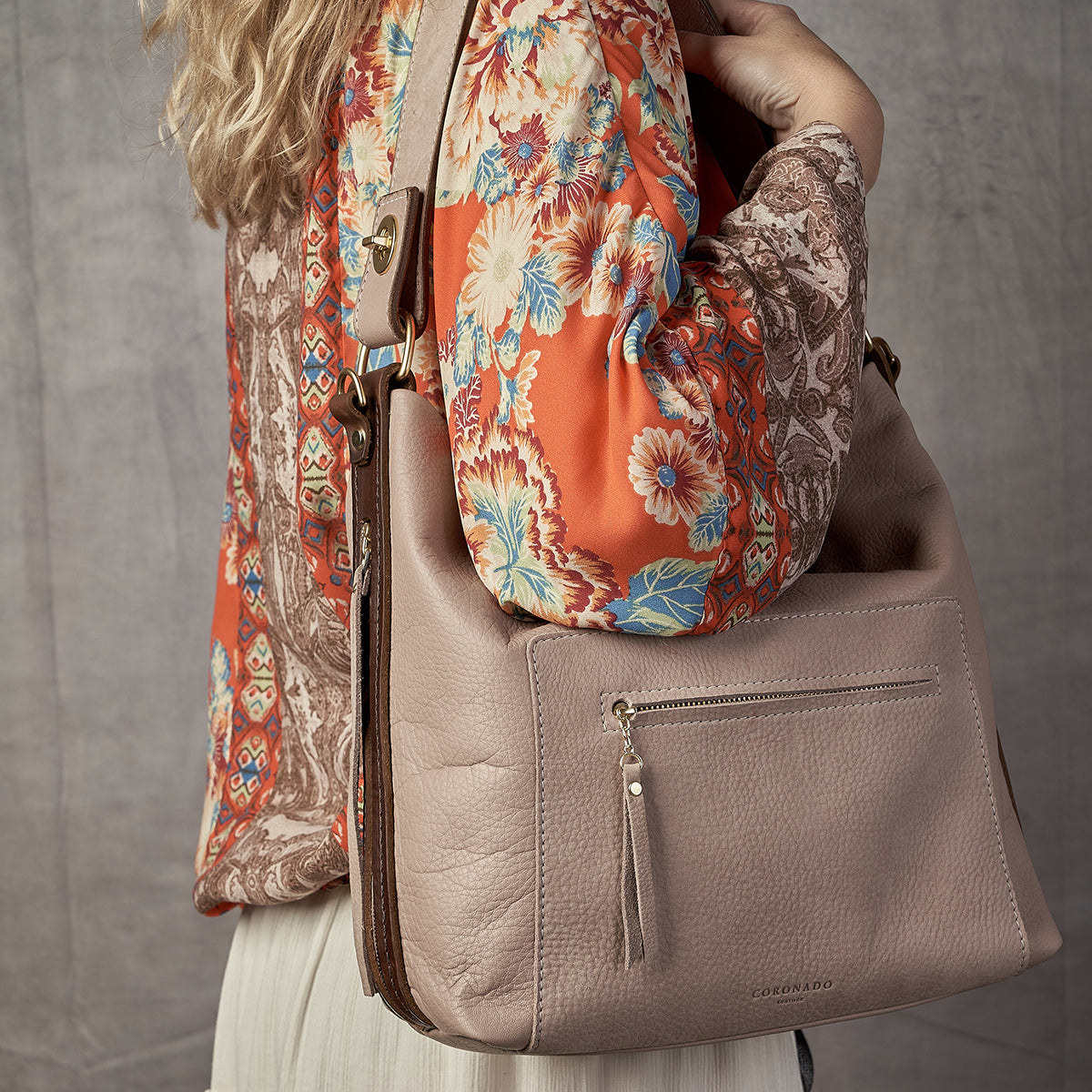 Jean Italian Hobo | Burgundy (LE)