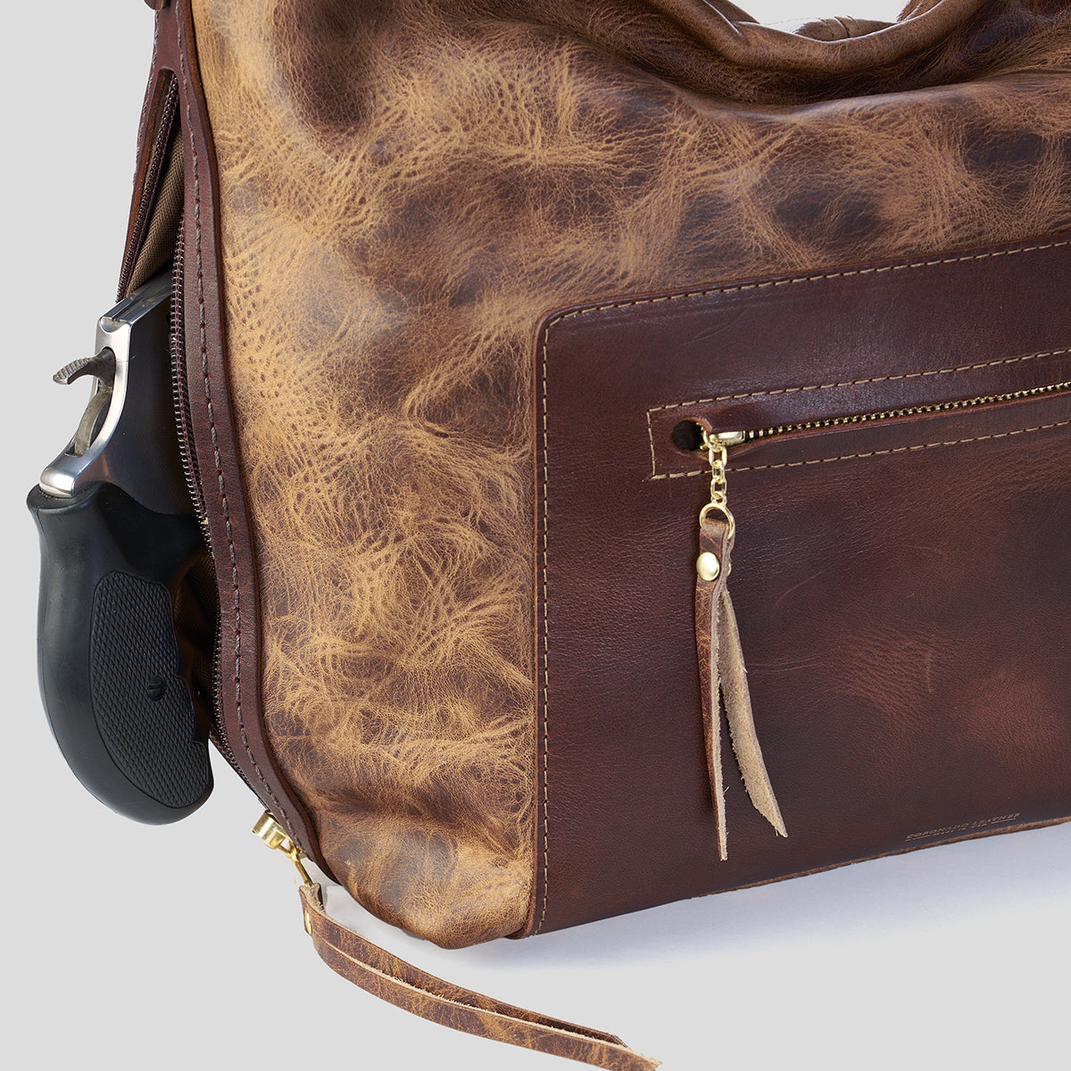 Jean Bison Pocket Hobo | Vanilla