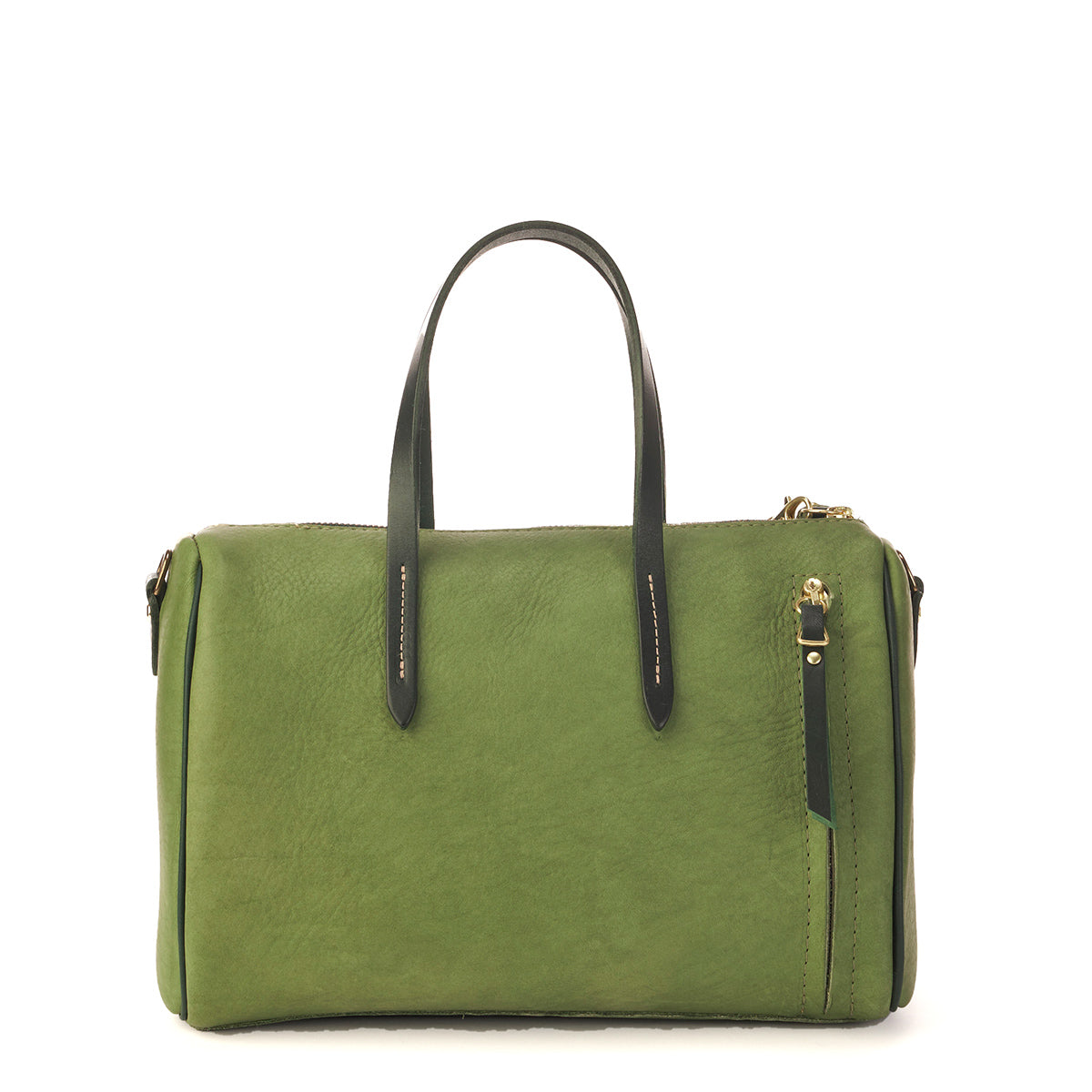 LE Horween Barrel Satchel No. 1910 (Green)