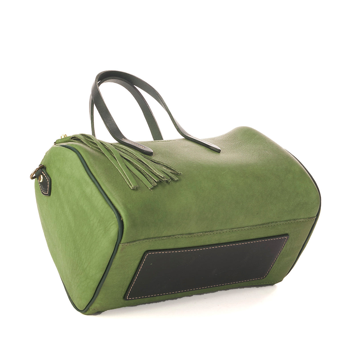 LE Horween Barrel Satchel No. 1910 (Green)