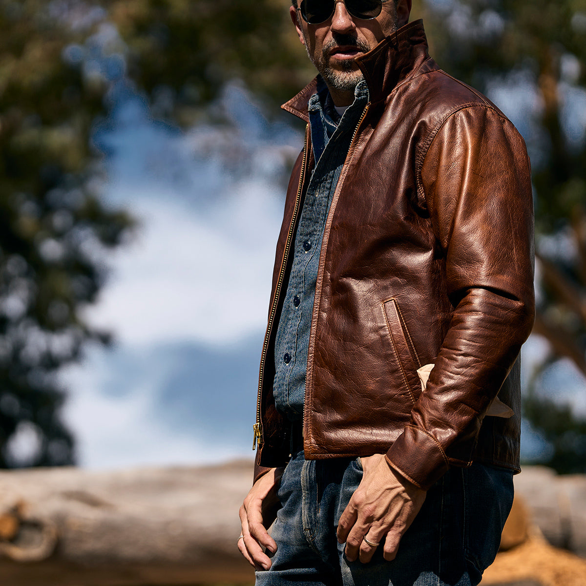 Vintage Americana Bomber