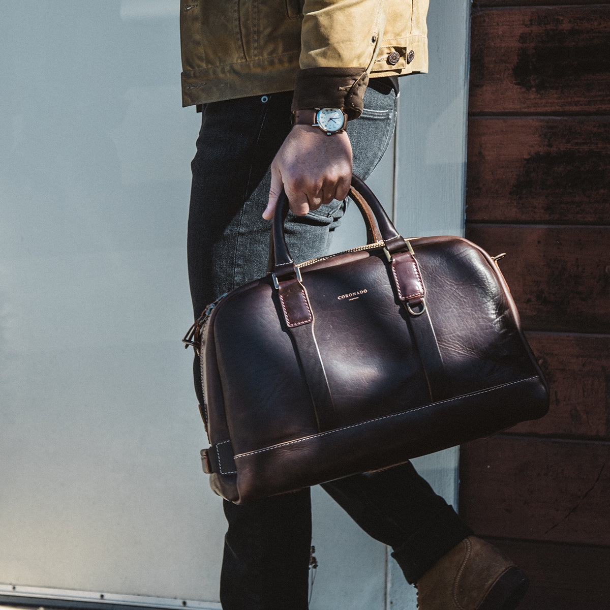 Horsehide x Shell Weekender No. 319
