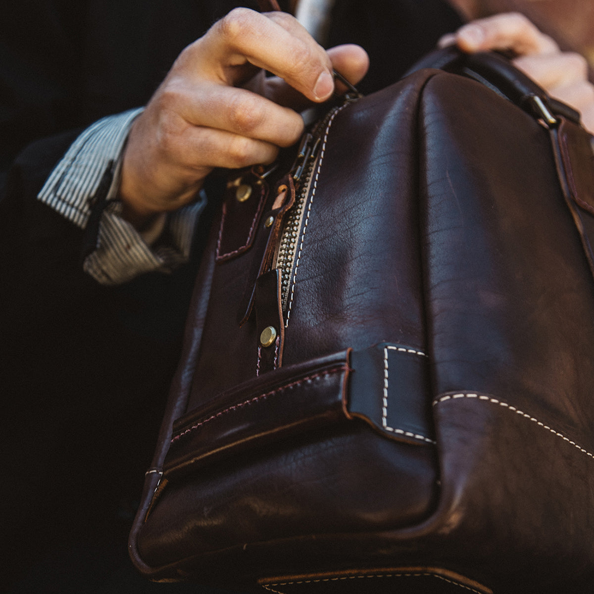 Horsehide x Shell Weekender No. 319