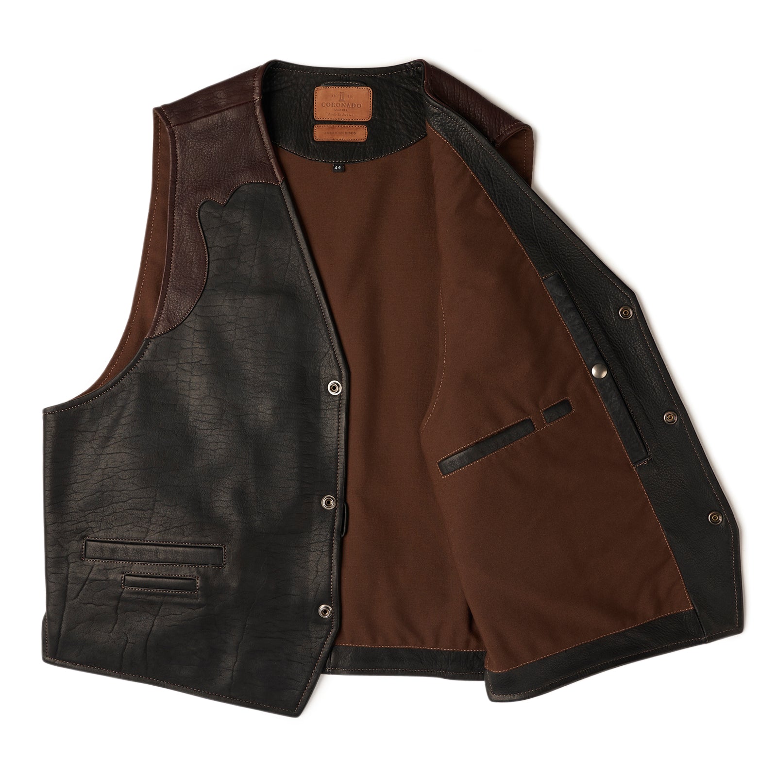 No.169 Garrison Vest | Bison