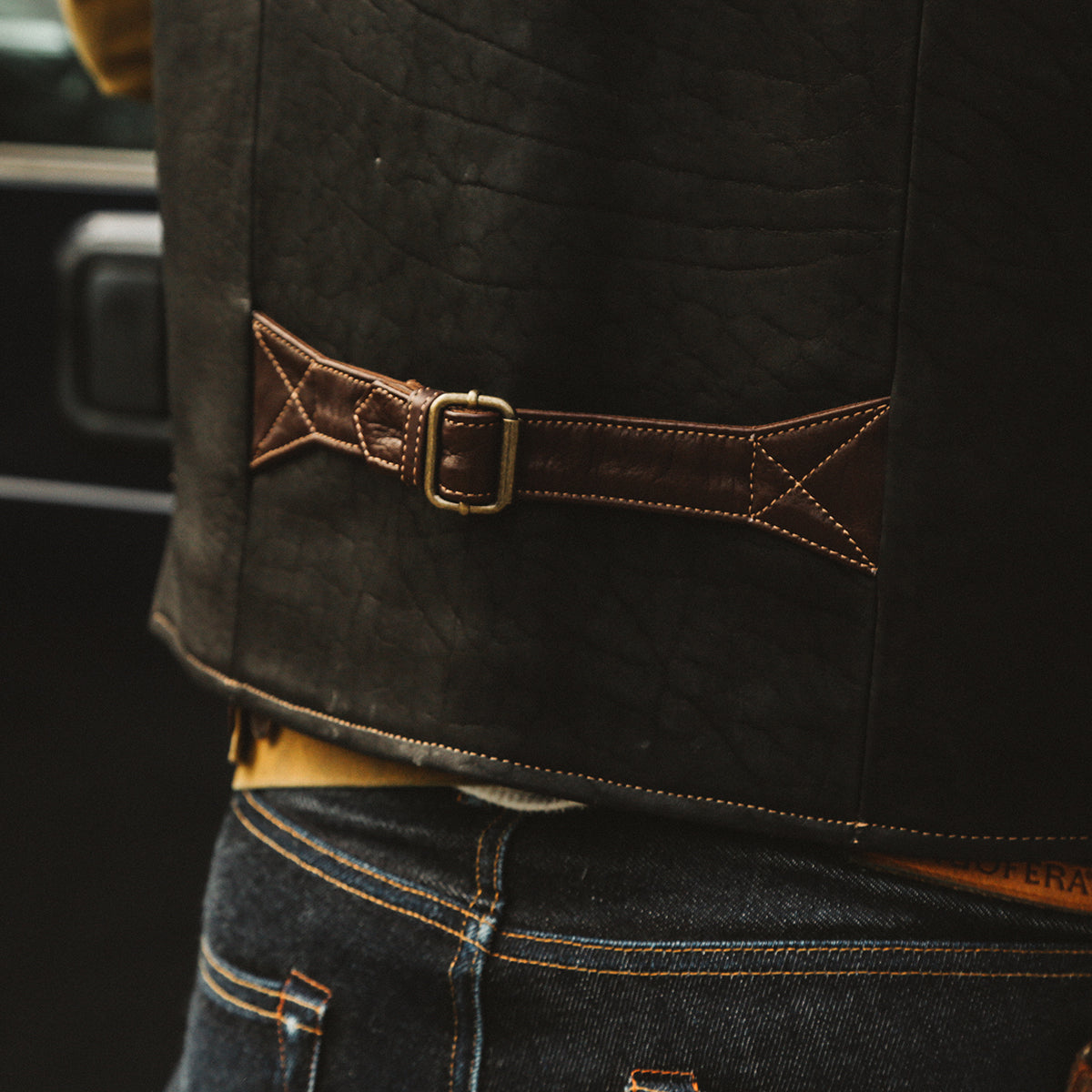 No.169 Garrison Vest | Bison