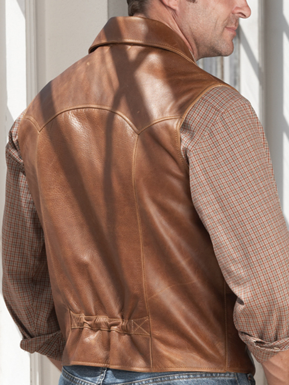 No.39 Ranchers Vest | Saddle