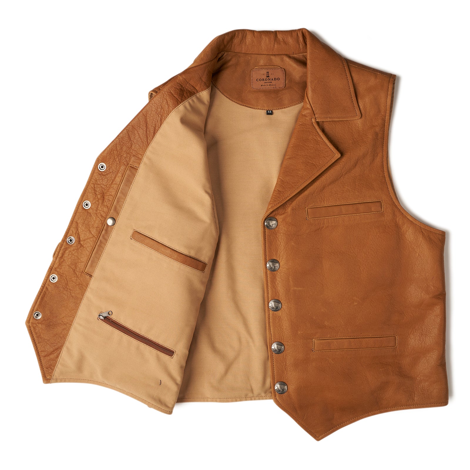 No.39 Ranchers Vest | Saddle