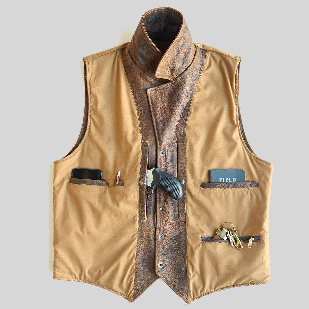 Indy Bison Ranchers Vest No.39
