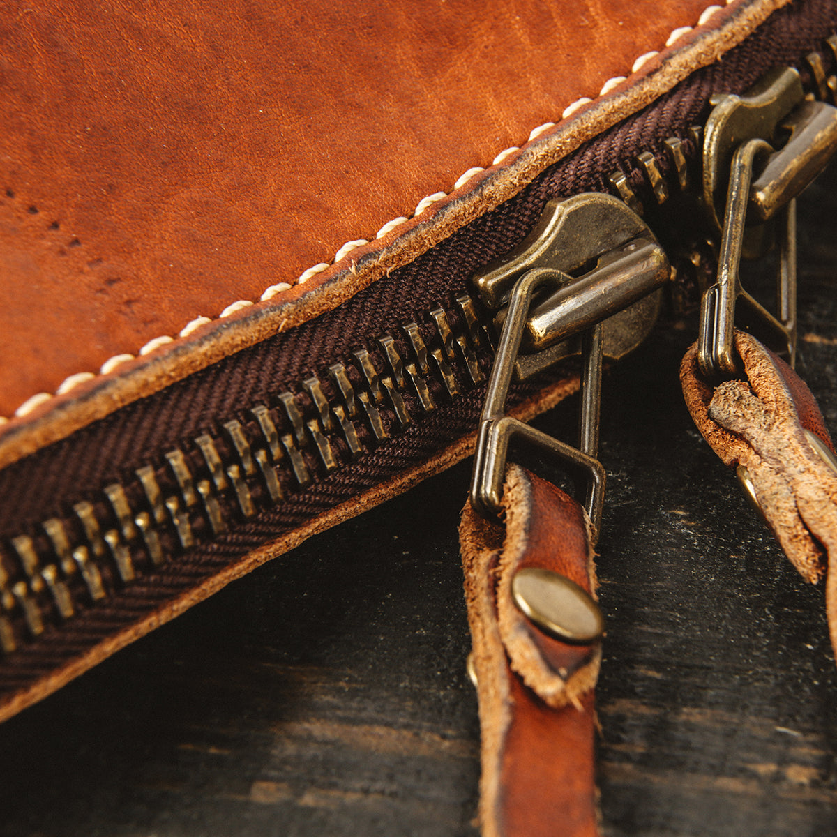 Vintage Stone-Washed Slim Folio No.305