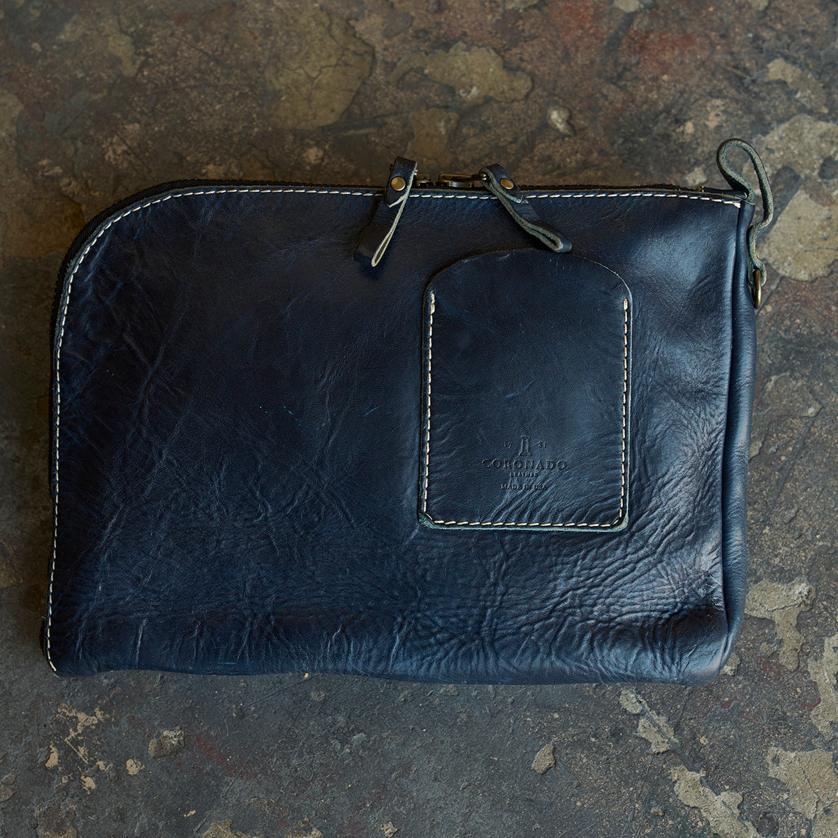 Vintage Stone-Washed Slim Folio No.305 | L.E. Indigo x 10