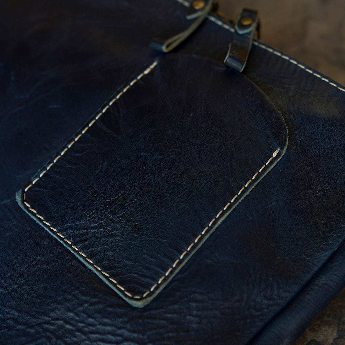 Vintage Stone-Washed Slim Folio No.305 | L.E. Indigo x 10