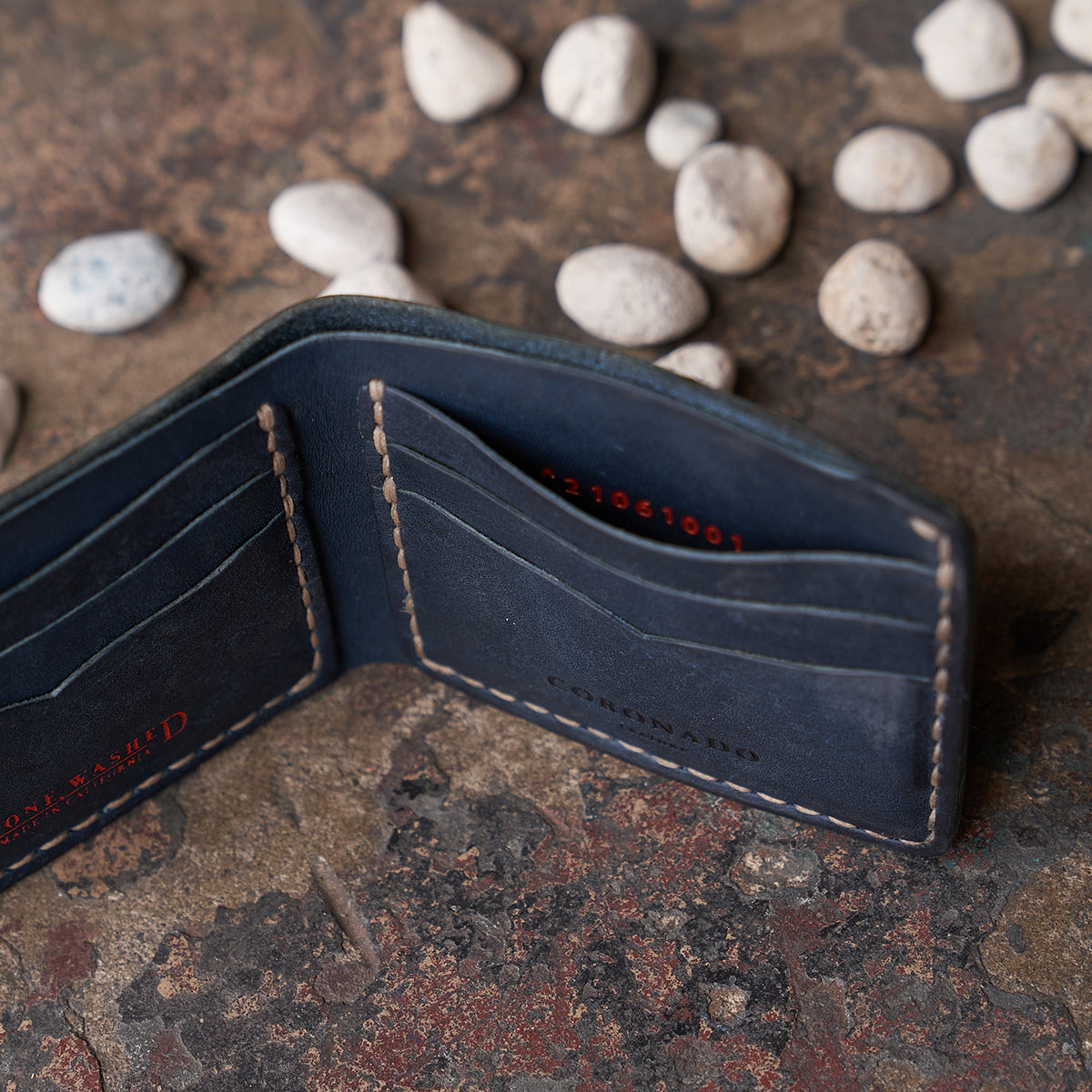 No.623 Stone-Washed Wallet | Horween® Tan