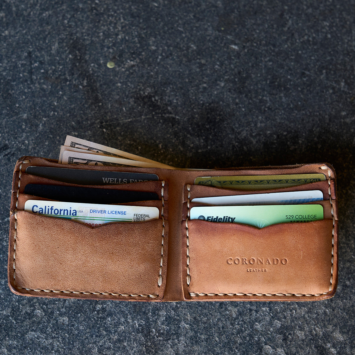Vintage Washed Horsehide Wallet No.620 | LE