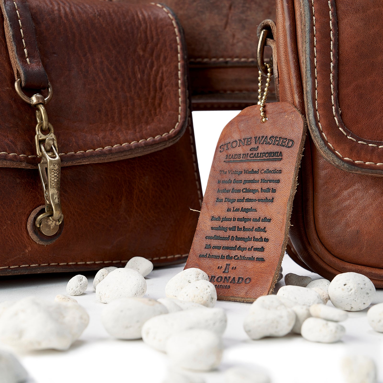 Vintage Stone-Washed Flap No.933