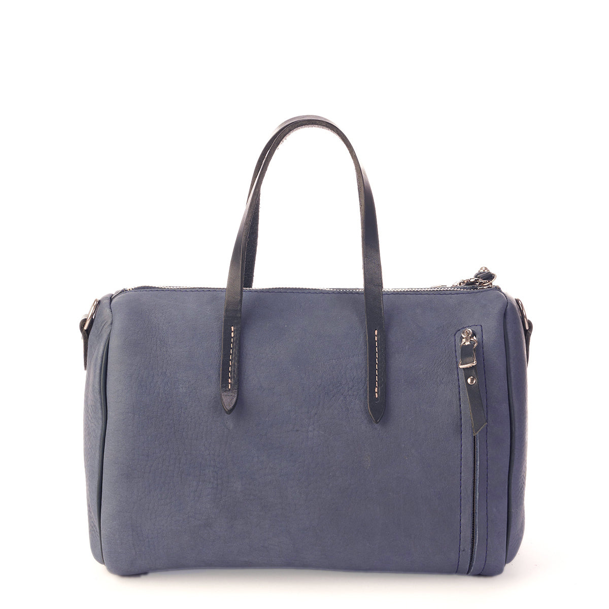 LE Horween® Barrel Satchel No. 1910 | LE Sky Blue
