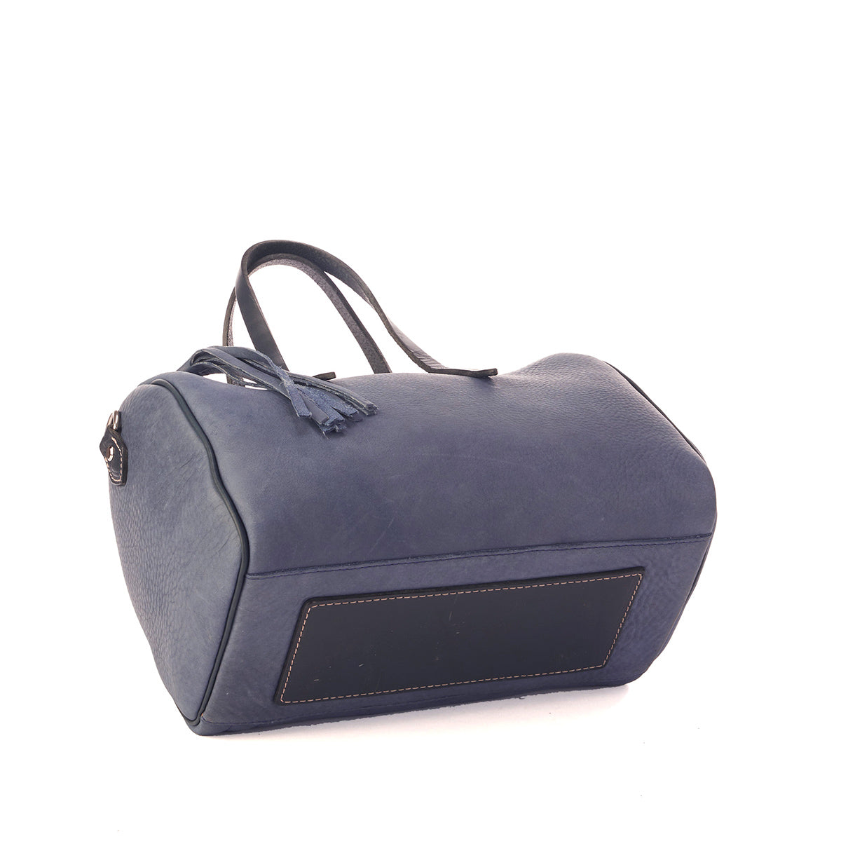 LE Horween® Barrel Satchel No. 1910 | LE Sky Blue