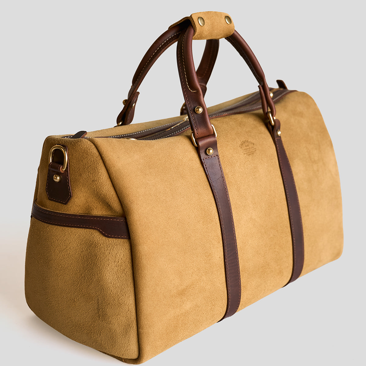 No.007 Duffel Travel Set | Coyote Suede & Latigo