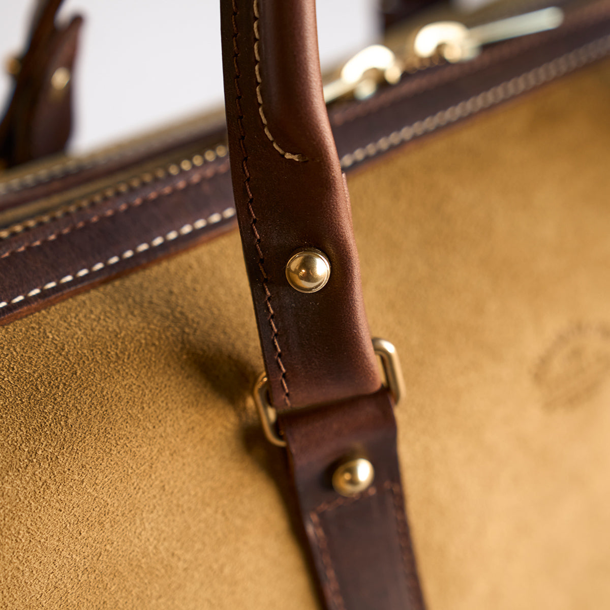 No.007 Duffel Travel Set | Coyote Suede & Latigo