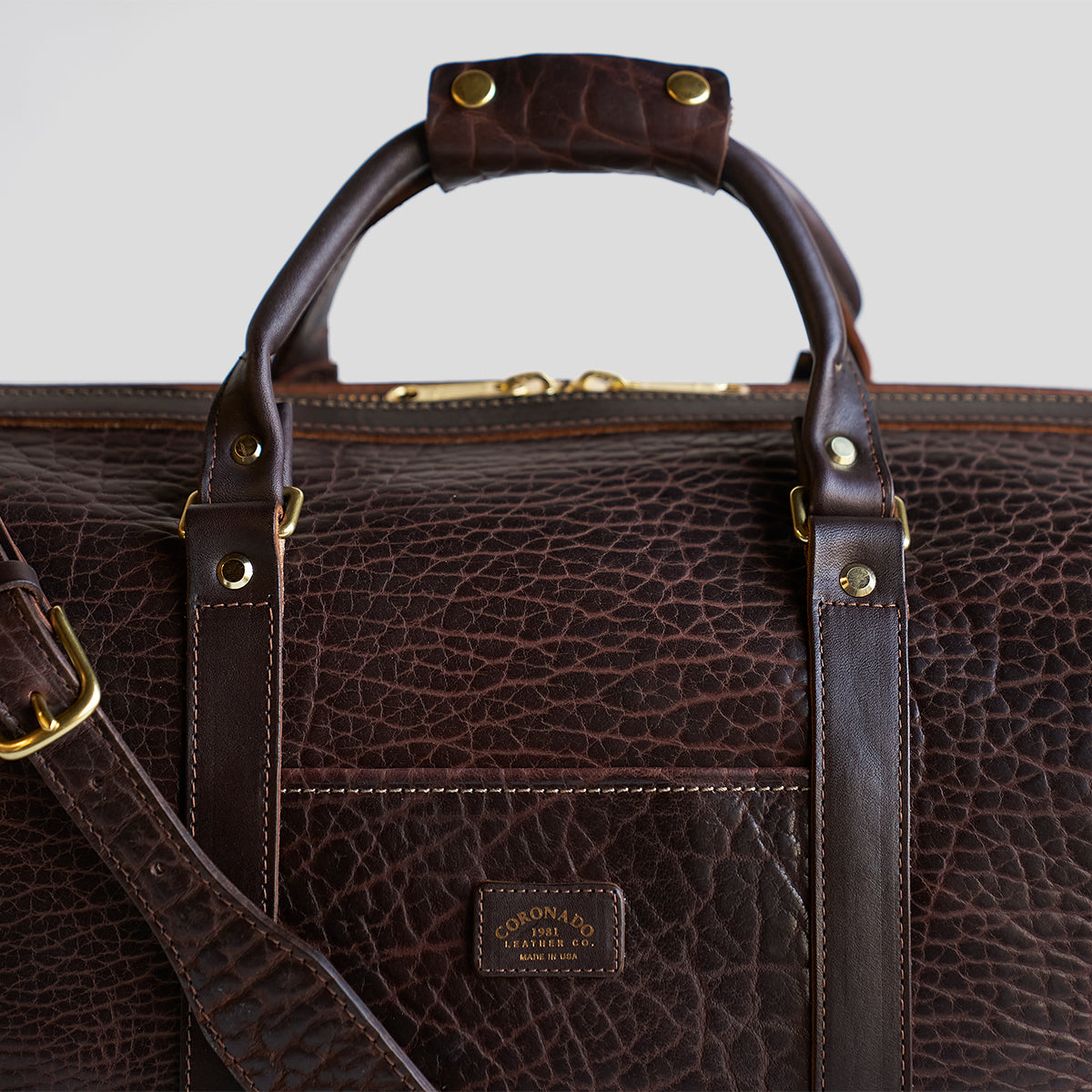 No.105 Duffel | Bison & Bridle Brown LE