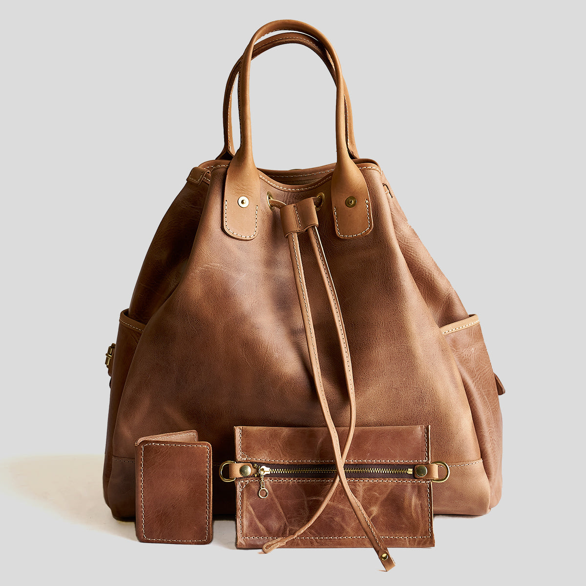 Vintage Rucksack Tote No.115 | LE Set x 10 115-2N