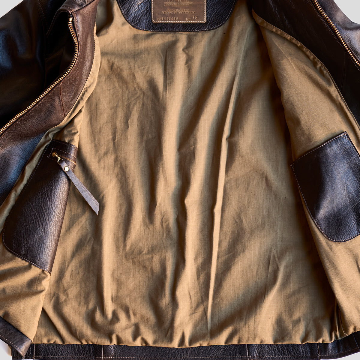 No.115 Classic Bomber | Horween® Horsehide Brown