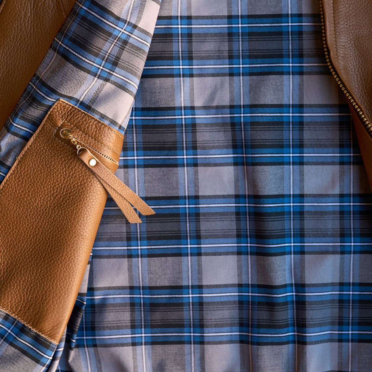 No.115 Classic Bomber | Italian Deerskin Tan