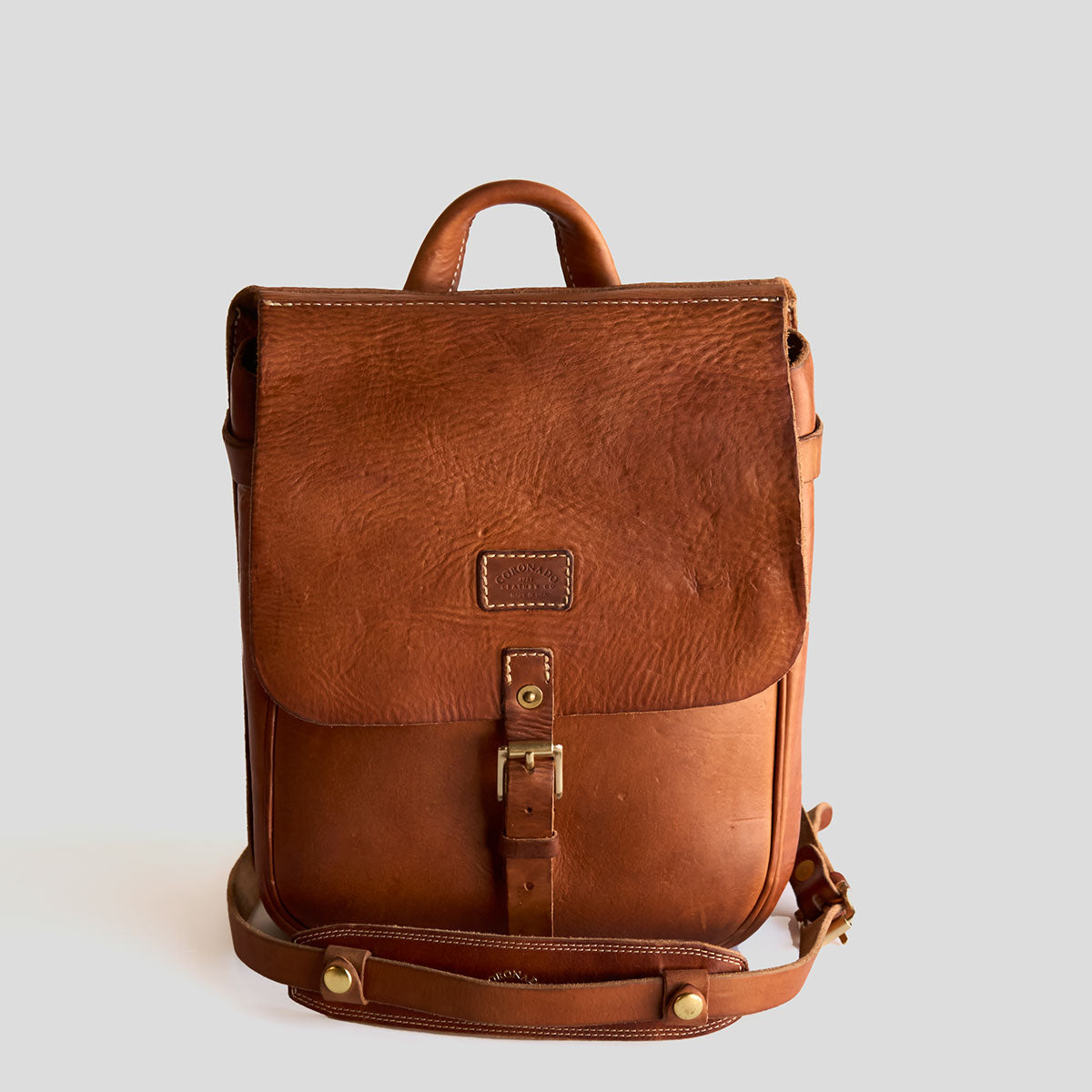 NO.212 Stone-Washed Swiss Saddle Bag