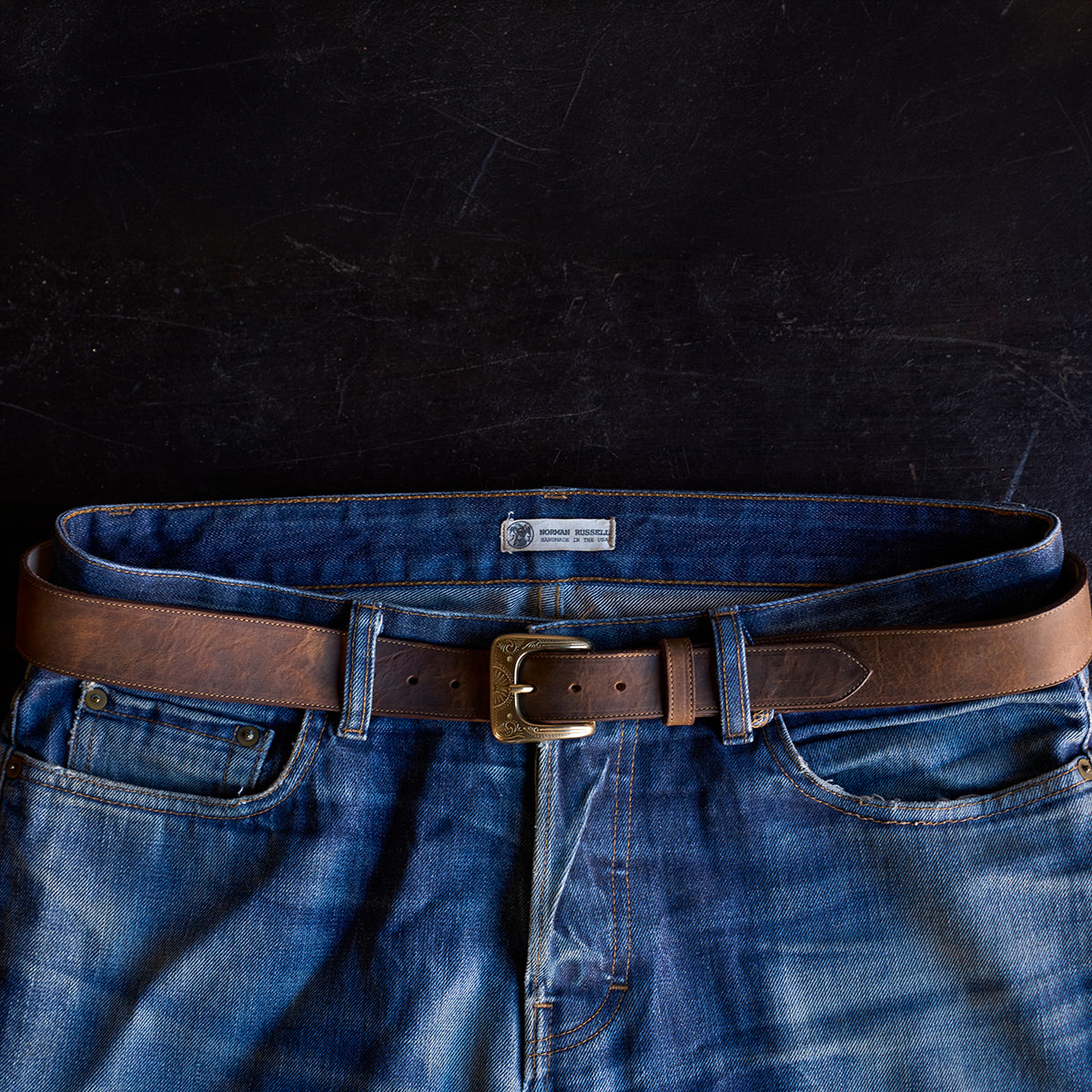 No.147 Western Tapered Belt | Indy Bison