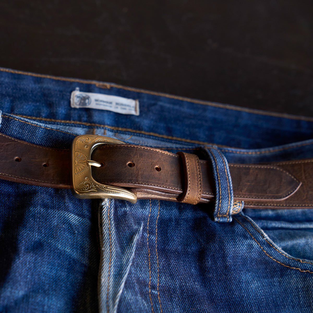 No.147 Western Tapered Belt | Indy Bison